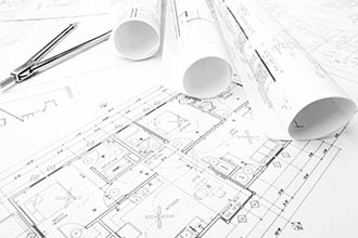 Construction planning drawings